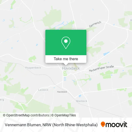 Карта Vennemann Blumen