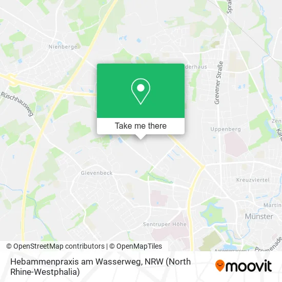 Карта Hebammenpraxis am Wasserweg