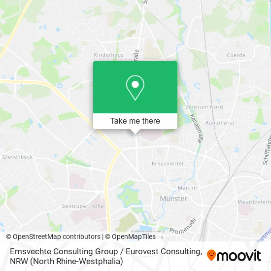Карта Emsvechte Consulting Group / Eurovest Consulting
