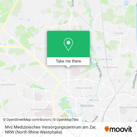 Карта Mvz Medizinisches Versorgungszentrum am Zar