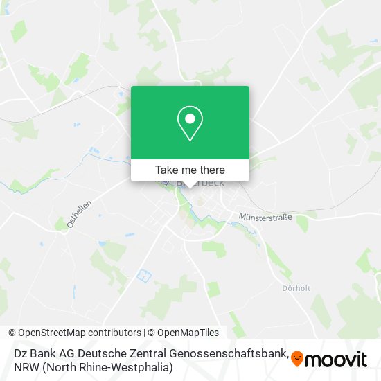 Dz Bank AG Deutsche Zentral Genossenschaftsbank map