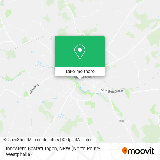 Inhestern Bestattungen map