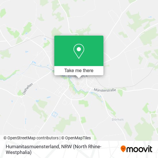 Humanitasmuensterland map