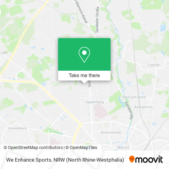 Карта We Enhance Sports