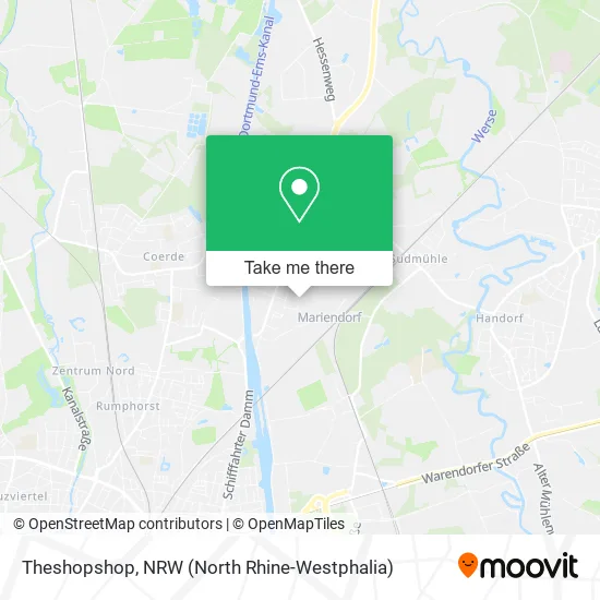 Theshopshop map
