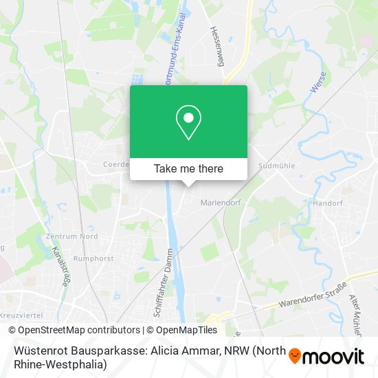 Wüstenrot Bausparkasse: Alicia Ammar map
