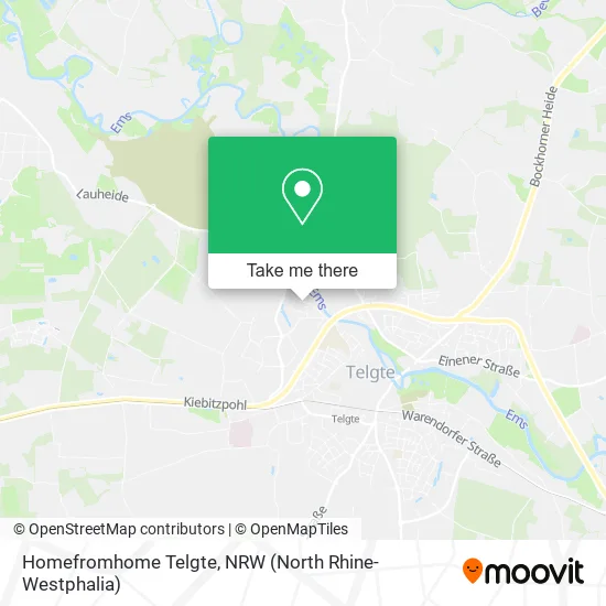 Карта Homefromhome Telgte