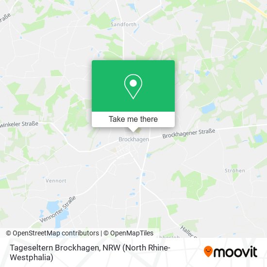 Tageseltern Brockhagen map