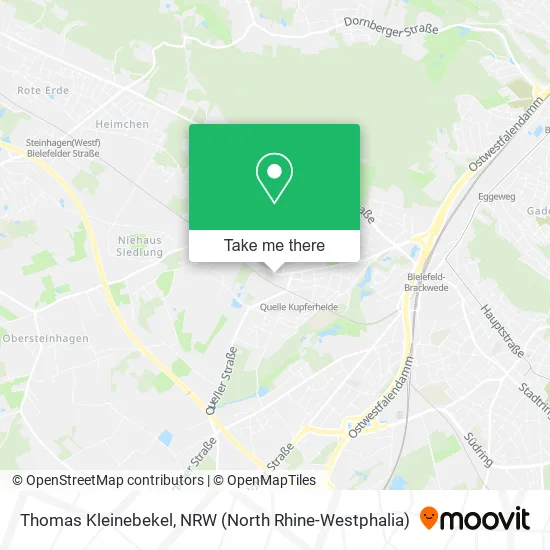 Thomas Kleinebekel map