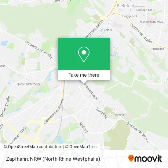 Карта Zapfhahn