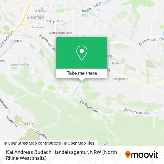 Карта Kai Andreas Budach Handelsagentur