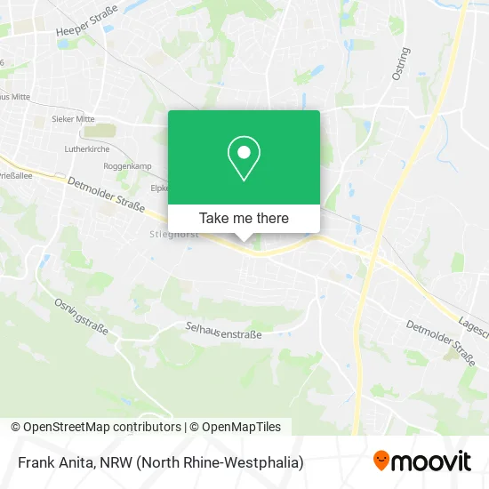 Карта Frank Anita
