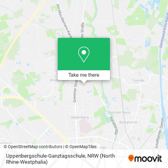 Карта Uppenbergschule-Ganztagsschule