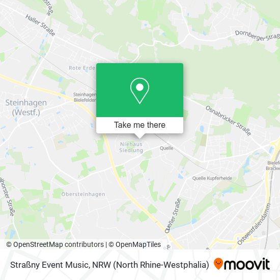 Straßny Event Music map