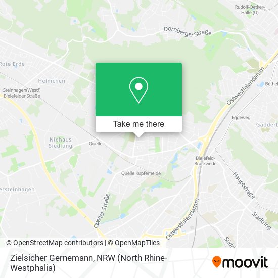 Zielsicher Gernemann map