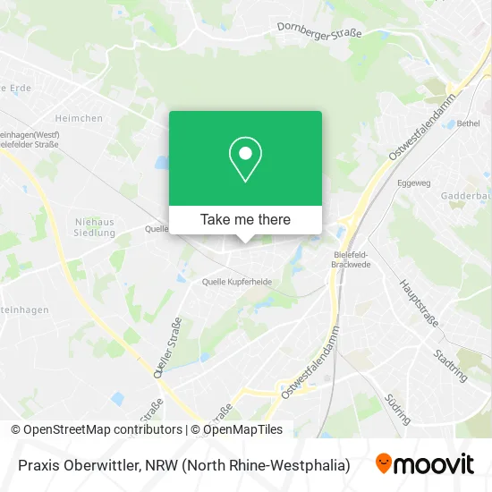 Карта Praxis Oberwittler