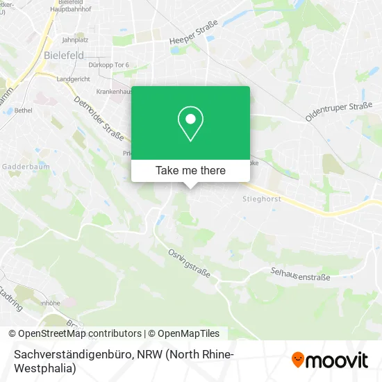 Карта Sachverständigenbüro