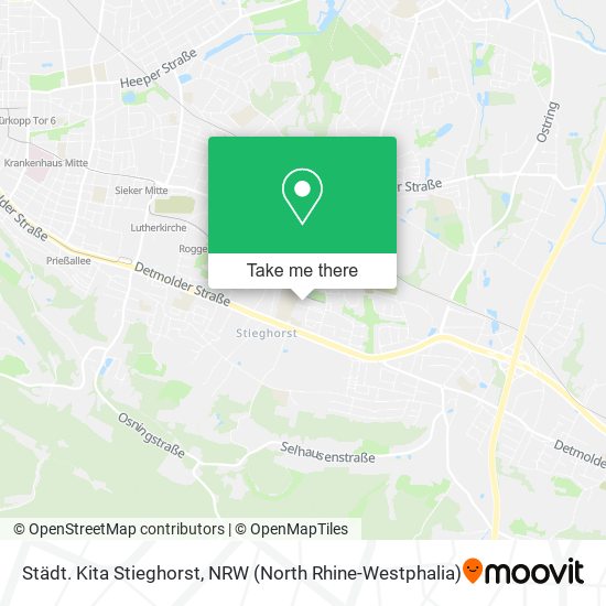 Städt. Kita Stieghorst map