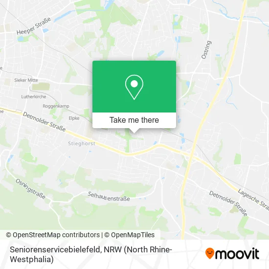 Карта Seniorenservicebielefeld
