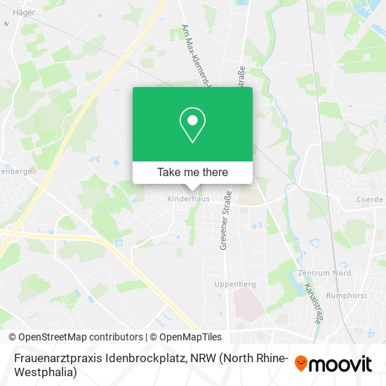 Frauenarztpraxis Idenbrockplatz map