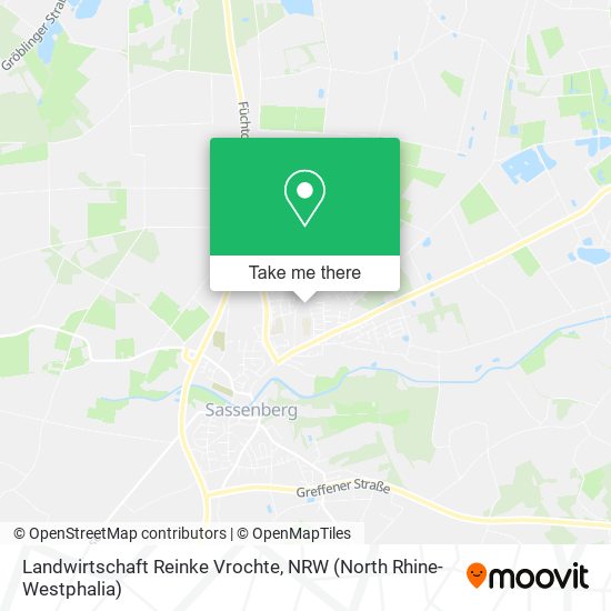 Landwirtschaft Reinke Vrochte map