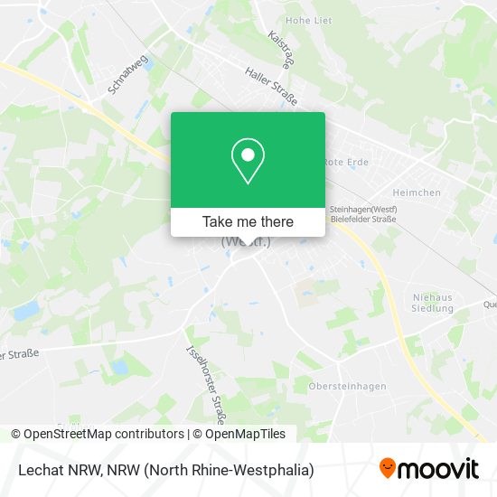 Lechat NRW map