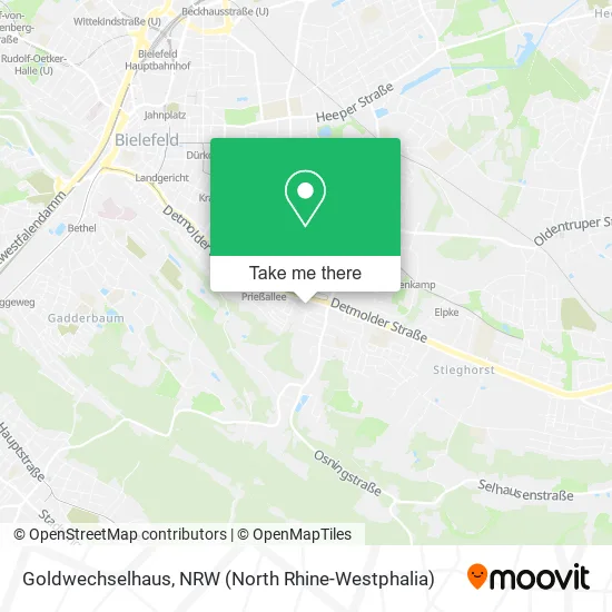 Карта Goldwechselhaus