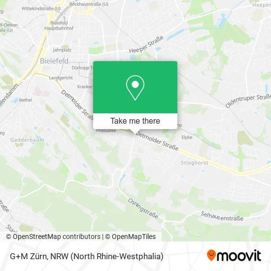 Карта G+M Zürn