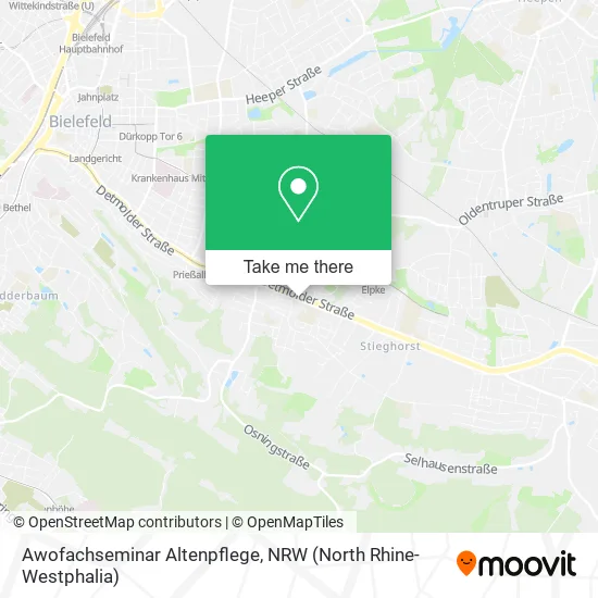 Карта Awofachseminar Altenpflege