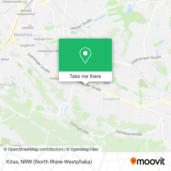 Карта Kitas