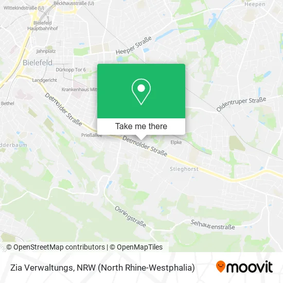 Карта Zia Verwaltungs