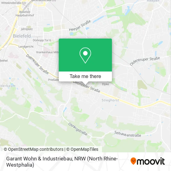 Garant Wohn & Industriebau map