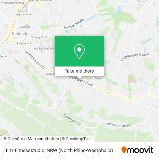 Fitx Fitnessstudio map