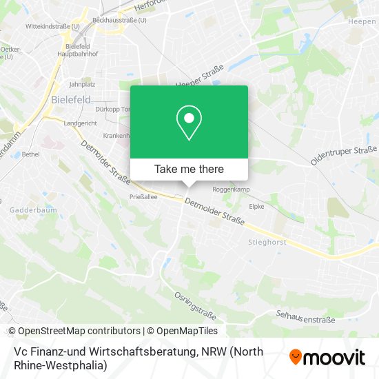 Vc Finanz-und Wirtschaftsberatung map