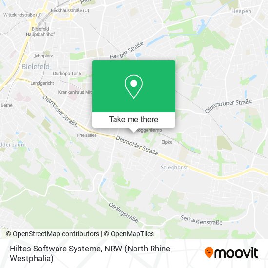 Hiltes Software Systeme map