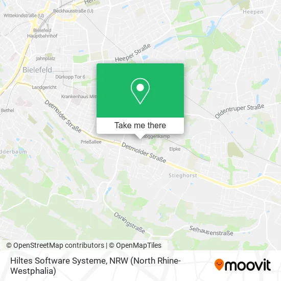 Карта Hiltes Software Systeme