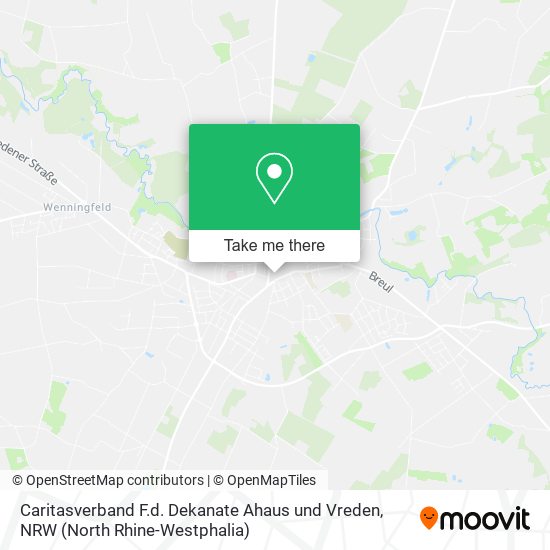 Caritasverband F.d. Dekanate Ahaus und Vreden map