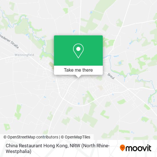 China Restaurant Hong Kong map
