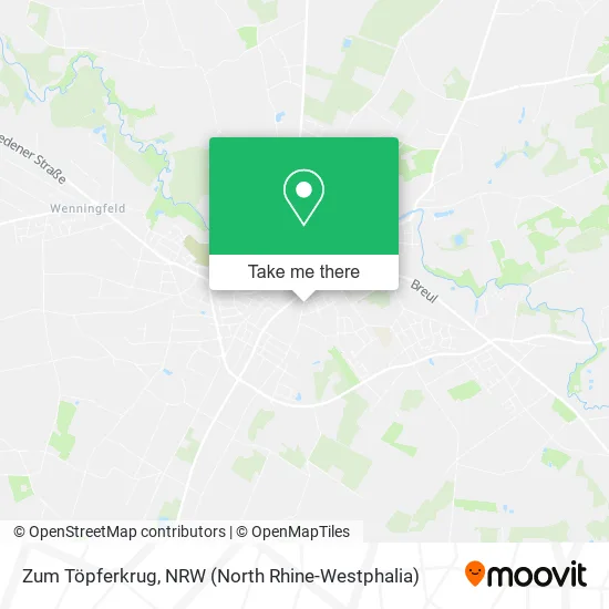Карта Zum Töpferkrug