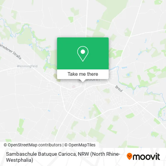 Карта Sambaschule Batuque Carioca