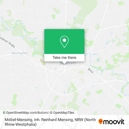 Карта Möbel-Mensing, Inh. Reinhard Mensing