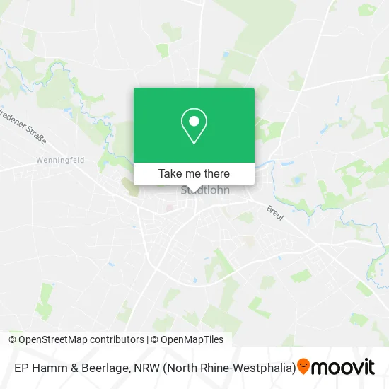 EP Hamm & Beerlage map