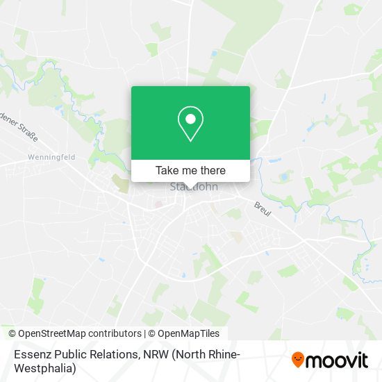 Essenz Public Relations map