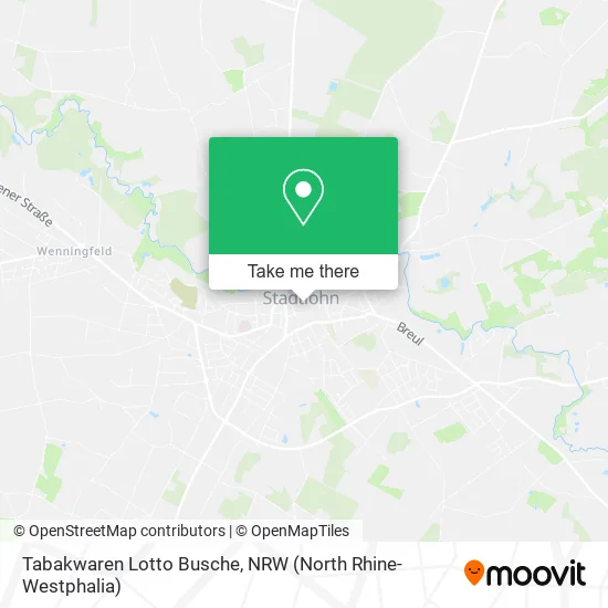 Карта Tabakwaren Lotto Busche