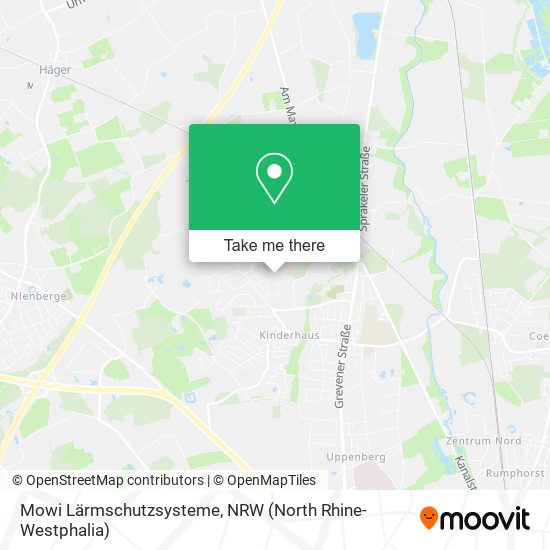 Mowi Lärmschutzsysteme map