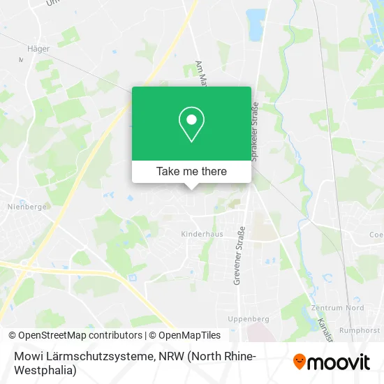 Карта Mowi Lärmschutzsysteme