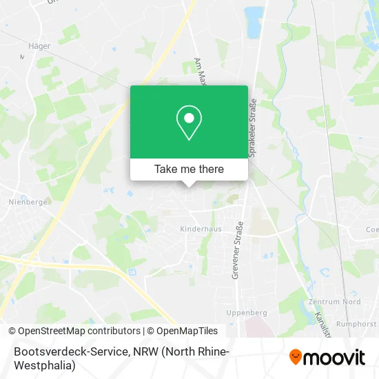 Карта Bootsverdeck-Service