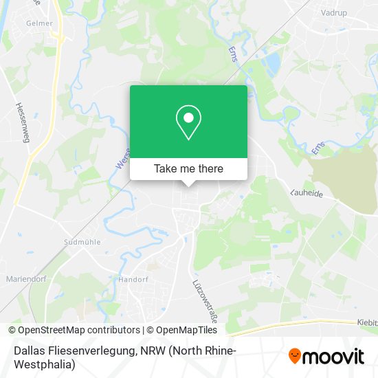 Dallas Fliesenverlegung map