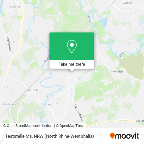 Карта Teststelle Ms
