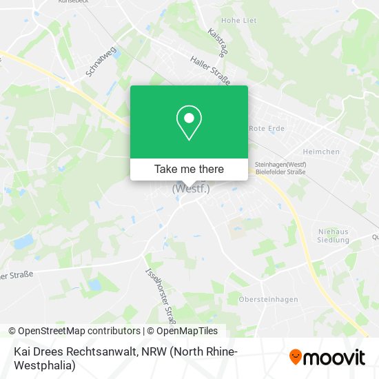 Карта Kai Drees Rechtsanwalt